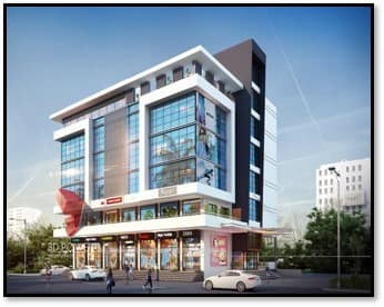 Proposed commercial building at Vatika hotel Ranjanoli, Bhiwandi